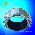 multi band universal clamp coupling,pipe clamp coupling with rubber sealing ring